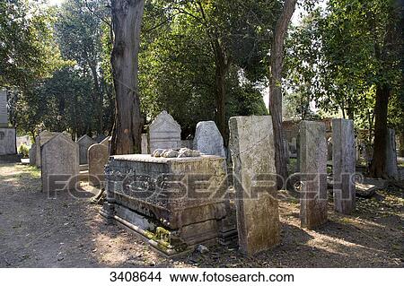 Gravestones on a jewish cemetery, Lido di Venezia, Venedig, Italy View Large Photo Image Picture - Gravestones on a jewish cemetery, Lido di Venezia, Venedig, Italy . Fotosearch