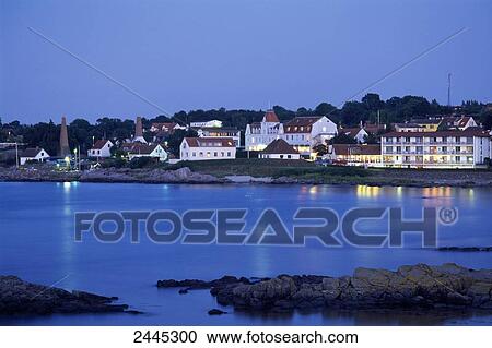 Houses at waterfront, Sandvig, Bornholm, Denmark View Large Photo Image Stock Image - Houses at waterfront, Sandvig, Bornholm, Denmark . Fotosearch
