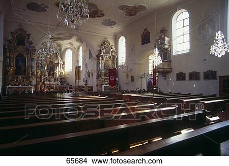 Interiors of church, Sankt Maergen, Breisgau-Hochschwarzwald, Black Forest, Baden-Wuerttemberg, Germany View Large Photo Image Picture - Interiors of church, Sankt Maergen, Breisgau-Hochschwarzwald, Black Forest, Baden-Wuerttemberg, Germany . Fotosearch