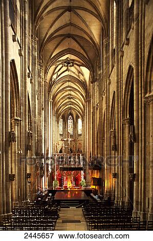 Interiors of church, Saxony-Anhalt, Germany View Large Photo Image Stock Photo - Interiors of church, Saxony-Anhalt, Germany . Fotosearch