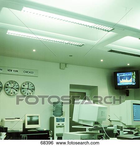 Interiors of office View Large Photo Image Stock Photograph - Interiors of office . Fotosearch