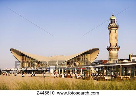 Lighthouse against blue sky, Germany View Large Photo Image Stock Image - Lighthouse against blue sky, Germany . Fotosearch