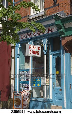 Stock Image - Llanidloes, Powys, Wales, UK . Fotosearch