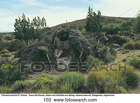 Man made caves surrounded by bushes, Cueva De Ramas, Patagonia, Argentina View Large Photo Image Stock Image - Man made caves surrounded by bushes, Cueva De Ramas, Patagonia, Argentina . Fotosearch