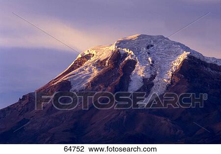 Mountain peak against overcast sky, Ecuador View Large Photo Image Stock Image - Mountain peak against overcast sky, Ecuador . Fotosearch