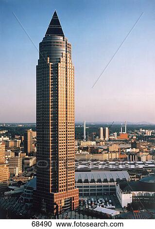 Office buildings in city, Frankfurt, Germany View Large Photo Image Stock Image - Office buildings in city, Frankfurt, Germany . Fotosearch