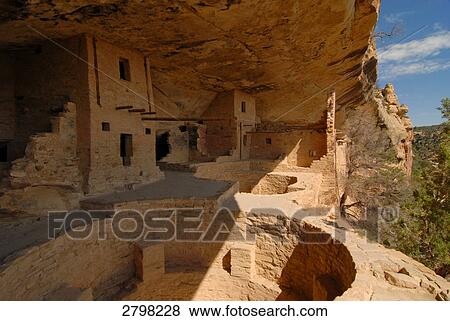 Old ruins of anasazi cliff dwellings, Mesa Verde National Park, Colorado, USA View Large Photo Image Stock Photo - Old ruins of anasazi cliff dwellings, Mesa Verde National Park, Colorado, USA . Fotosearch