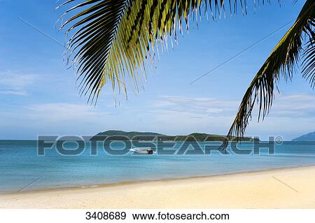 Pantai Tengah Beach, Langkawi Island, Malaysia View Large Photo Image Stock Photo - Pantai Tengah Beach, Langkawi Island, Malaysia . Fotosearch