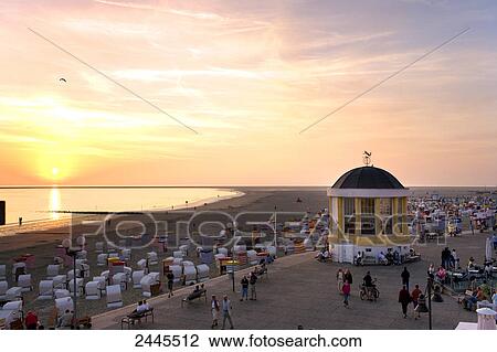 Pavilion near promenade on beach, Borkum, East Frisian Islands, Lower Saxony, Germany View Large Photo Image Stock Image - Pavilion near promenade on beach, Borkum, East Frisian Islands, Lower Saxony, Germany . Fotosearch