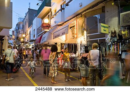 People in market, San Antonio, Ibiza, Balearic Islands, Spain View Large Photo Image Stock Photo - People in market, San Antonio, Ibiza, Balearic Islands, Spain . Fotosearch