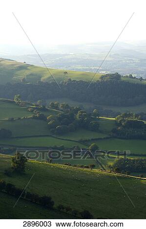 Powys, Mid Wales, UK View Large Photo Image Stock Image - Powys, Mid Wales, UK . Fotosearch