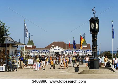 Promenade in Ahlbeck, Usedom, Germany View Large Photo Image Stock Photograph - Promenade in Ahlbeck, Usedom, Germany . Fotosearch