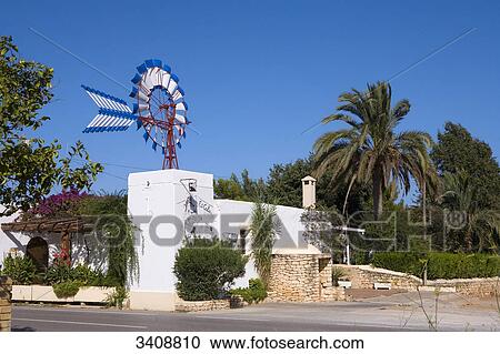 Restaurant Es Caliu, Ibiza, Spain View Large Photo Image Stock Image - Restaurant Es Caliu, Ibiza, Spain . Fotosearch