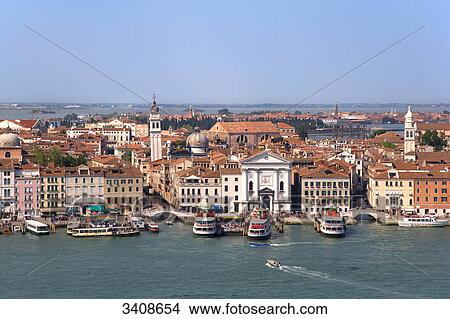 Riva degli Schiavoni, Venive, Italy, bird's eye view View Large Photo Image Picture - Riva degli Schiavoni, Venive, Italy, bird's eye view . Fotosearch