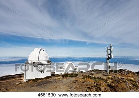 Roque de los Muchachos Observatory, Caldera de Taburiente, La Palma, Canary Islands, Spain View Large Photo Image Stock Image - Roque de los Muchachos Observatory, Caldera de Taburiente, La Palma, Canary Islands, Spain . Fotosearch