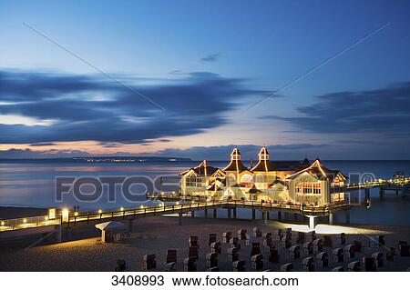 Sellin pier, Ruegen, Germany, elevated view View Large Photo Image Stock Image - Sellin pier, Ruegen, Germany, elevated view . Fotosearch