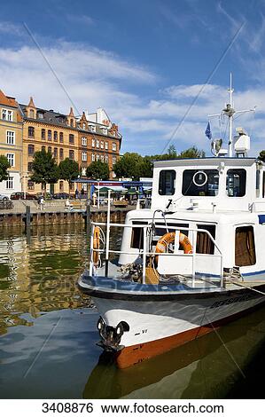 Ship at the harbour of Stralsund, Germany View Large Photo Image Stock Photograph - Ship at the harbour of Stralsund, Germany . Fotosearch