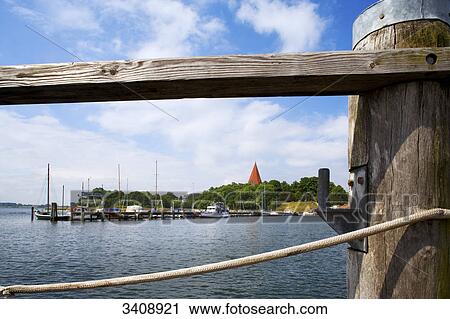 Shipping pier in Kirchdorf, Poel Island, Germany View Large Photo Image Stock Image - Shipping pier in Kirchdorf, Poel Island, Germany . Fotosearch