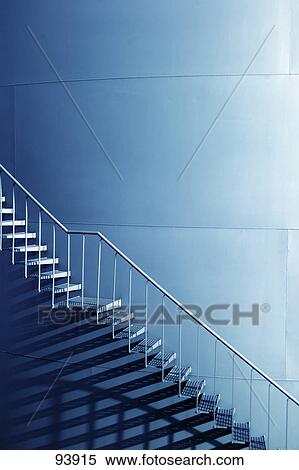 Stock Photography - Side profile of staircase . Fotosearch