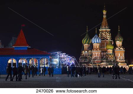 Silhouette of tourists in front of cathedral, Basilius Cathedral, Moscow, Russia View Large Photo Image Stock Photograph - Silhouette of tourists in front of cathedral, Basilius Cathedral, Moscow, Russia . Fotosearch