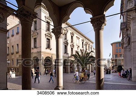 Square in front of the university of Padua, Venetia, Italy View Large Photo Image Stock Photograph - Square in front of the university of Padua, Venetia, Italy . Fotosearch