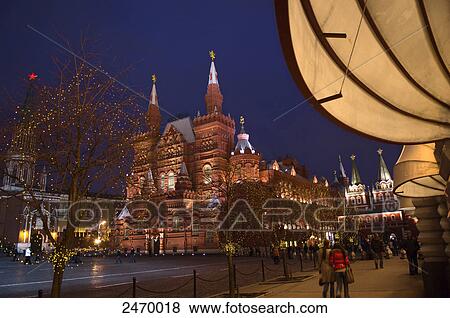 Tourists walking in front of museum, National State Historical Museum, Moscow, Russia View Large Photo Image Stock Photo - Tourists walking in front of museum, National State Historical Museum, Moscow, Russia . Fotosearch