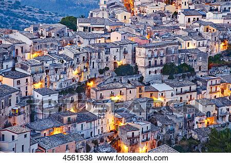 View on Ragusa Ibla, Sicily, Italy View Large Photo Image Stock Photo - View on Ragusa Ibla, Sicily, Italy . Fotosearch