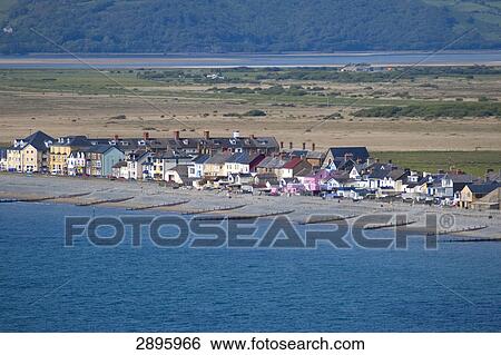 Stock Photograph - Views of Borth, Great Britain, Wales . Fotosearch