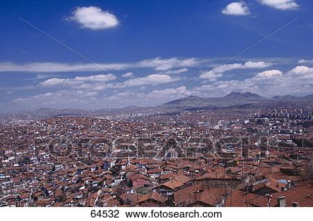 Aerial view of city, Ankara, Turkey View Large Photo Image Stock Image - Aerial view of city, Ankara, Turkey . Fotosearch