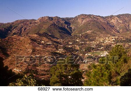 Aerial view of hills, Margalla Hills, Islamabad, Pakistan View Large Photo Image Stock Photo - Aerial view of hills, Margalla Hills, Islamabad, Pakistan . Fotosearch