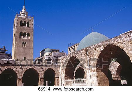 Arcades of mosque, Grand Mosque, Tripoli, Lebanon View Large Photo Image Picture - Arcades of mosque, Grand Mosque, Tripoli, Lebanon . Fotosearch