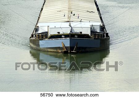 Barges in river View Large Photo Image Stock Image - Barges in river . Fotosearch