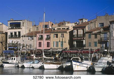 Boats in harbor, Cassis, Provence, France View Large Photo Image Stock Image - Boats in harbor, Cassis, Provence, France . Fotosearch