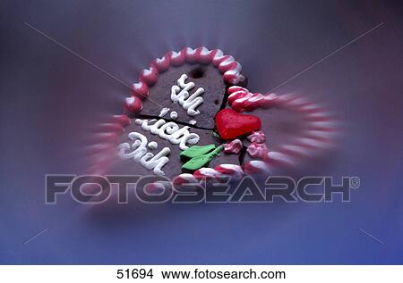 Broken heart shape cake View Large Photo Image Picture - Broken heart shape cake . Fotosearch