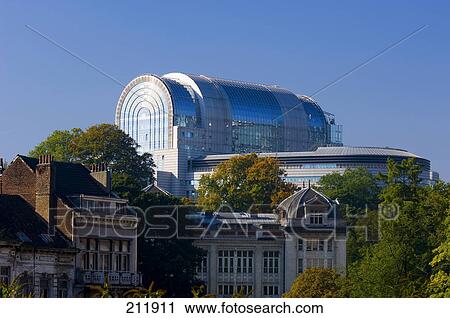Buildings in city, Brussels, Belgium View Large Photo Image Stock Image - Buildings in city, Brussels, Belgium . Fotosearch