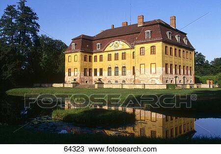 Castle in park, Branitz Park, Cottbus, Saxony, Germany View Large Photo Image Stock Image - Castle in park, Branitz Park, Cottbus, Saxony, Germany . Fotosearch