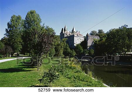 Castle surrounded by trees View Large Photo Image Stock Photo - Castle surrounded by trees . Fotosearch