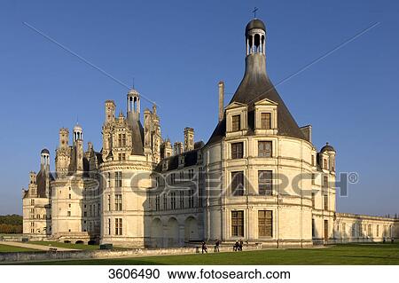 Chateau Chambord, Loire Valley, France View Large Photo Image Stock Image - Chateau Chambord, Loire Valley, France . Fotosearch