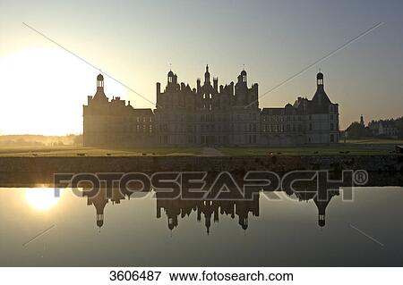 Chateau Chambord, Loire Valley, France View Large Photo Image Stock Photo - Chateau Chambord, Loire Valley, France . Fotosearch