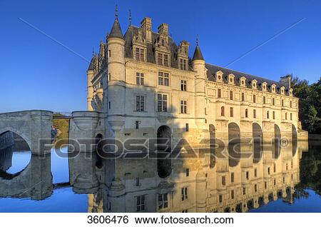 Chateau Chenonceau, Loire Valley, France View Large Photo Image Stock Photograph - Chateau Chenonceau, Loire Valley, France . Fotosearch