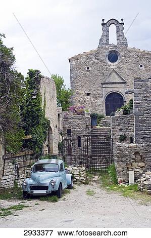 Stock Photo - church, Provence - Alpes-Cote d Azur, France . Fotosearch
