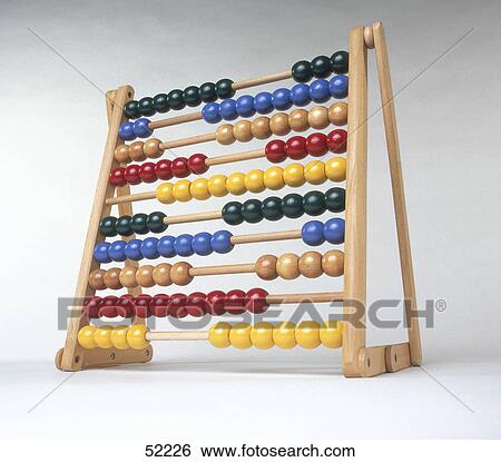 Close-up of abacus View Large Photo Image Stock Photograph - Close-up of abacus . Fotosearch