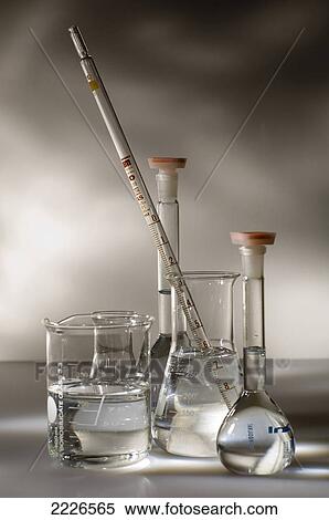 Close-up of beakers and flasks View Large Photo Image Stock Photography - Close-up of beakers and flasks . Fotosearch