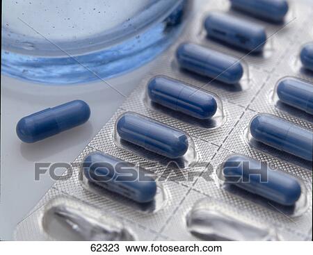 Close-up of capsules in blister pack View Large Photo Image Stock Image - Close-up of capsules in blister pack . Fotosearch