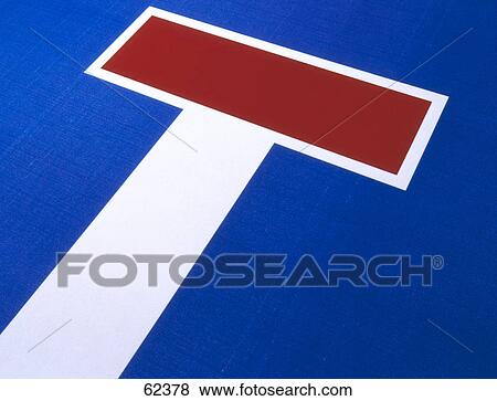 Stock Photo - Close-up of Dead End sign . Fotosearch