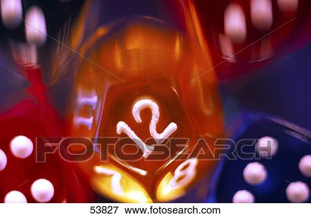 Close-up of dice View Large Photo Image Stock Photo - Close-up of dice . Fotosearch