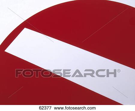Stock Photo - Close-up of Do Not Enter sign . Fotosearch