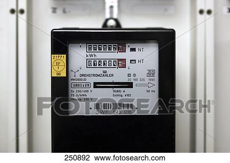 Close-up of electric meter View Large Photo Image Stock Image - Close-up of electric meter . Fotosearch