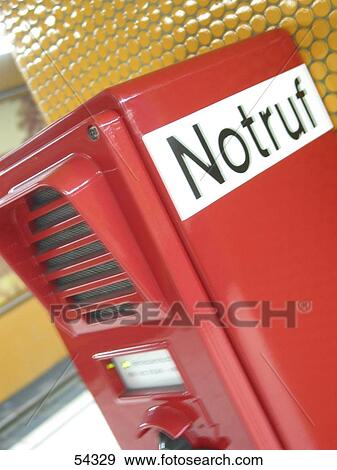 Close-up of emergency telephone View Large Photo Image Stock Photo - Close-up of emergency telephone . Fotosearch