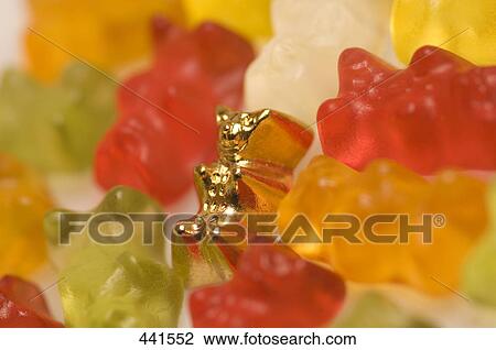 Close-up of gummy bears View Large Photo Image Stock Image - Close-up of gummy bears . Fotosearch